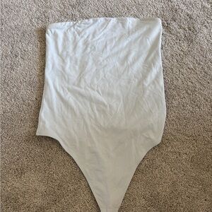 Aritzia Blue Contour Bodysuit